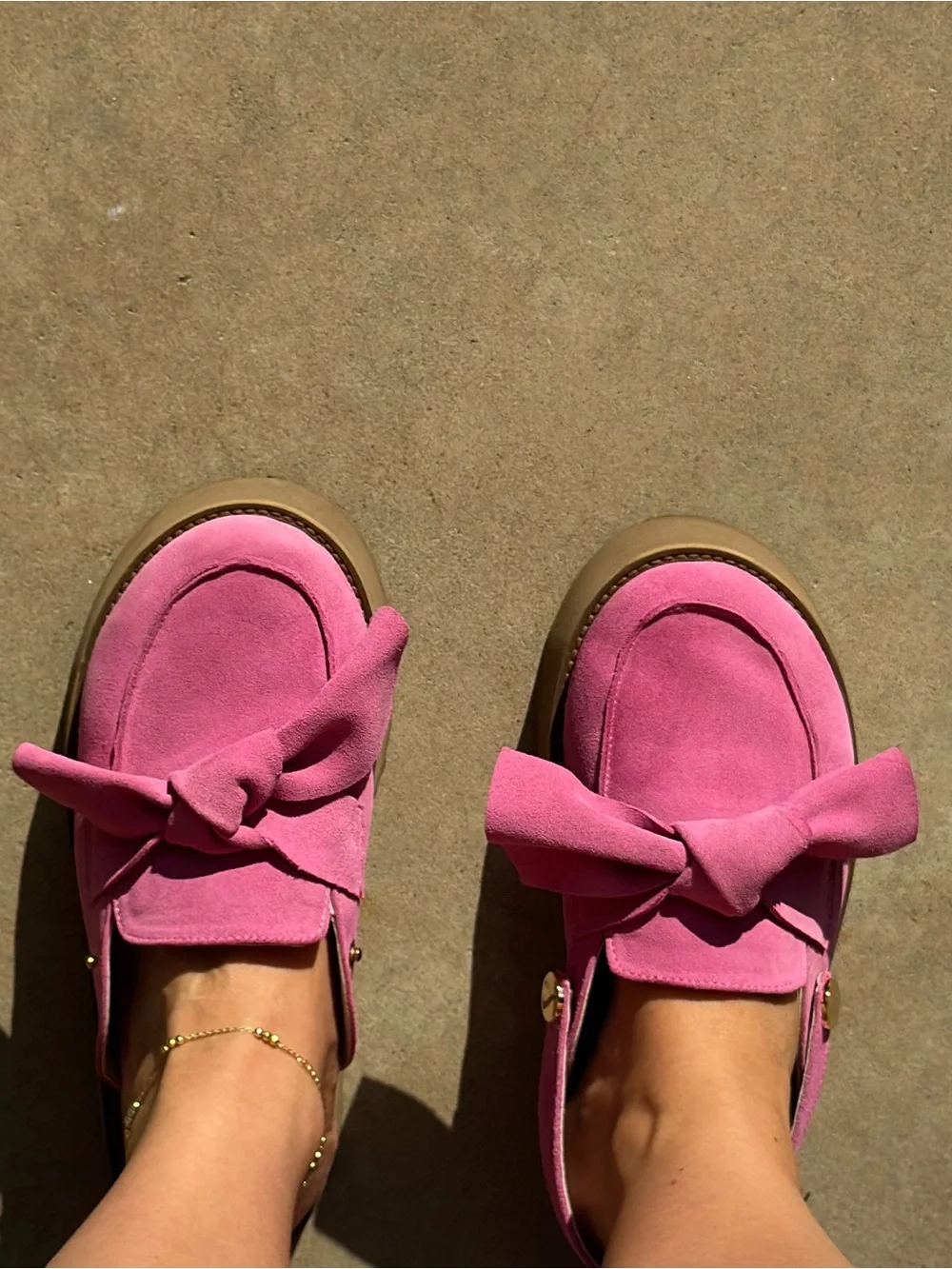 No Brand name natural suede